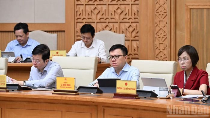 Các đại biểu tham dự phiên họp. (Ảnh: TRẦN HẢI)