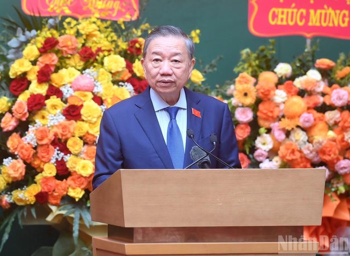 Tổng Bí thư, Chủ tịch nước Tô Lâm phát biểu chỉ đạo Đại hội đại biểu toàn quốc Hội Cựu Công an nhân dân Việt Nam lần thứ II, nhiệm kỳ 2026-2031.