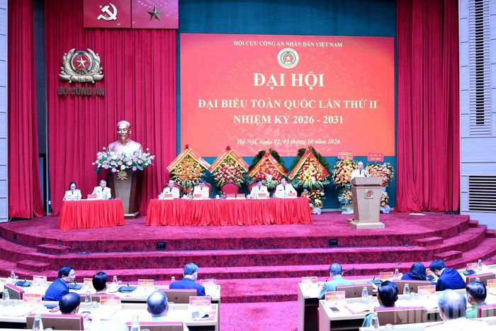  Đại hội đại biểu toàn quốc Hội Cựu Công an nhân dân Việt Nam lần thứ II, nhiệm kỳ 2026-2031. 