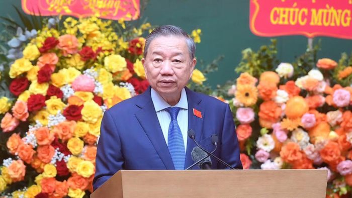 Tổng Bí thư, Chủ tịch nước Tô Lâm phát biểu chỉ đạo Đại hội. (Ảnh: ĐĂNG KHOA)