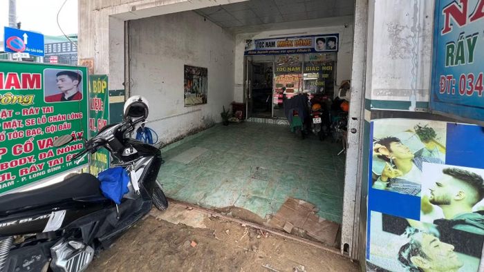 Hình ảnh phía trước căn nhà của bà Nguyễn Thị Tố Nga. (Ảnh: Gia đình cung cấp)
