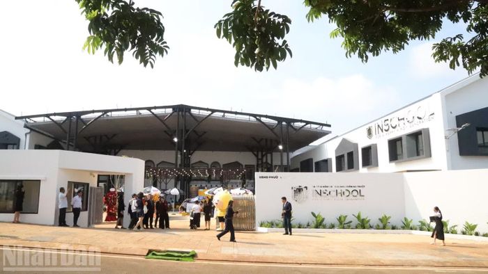 Trường Mầm non INschool rộng gần 7.000m2, gồm 26 phòng học, quy mô khoảng 650 học sinh. (Ảnh: CÔNG LÝ)