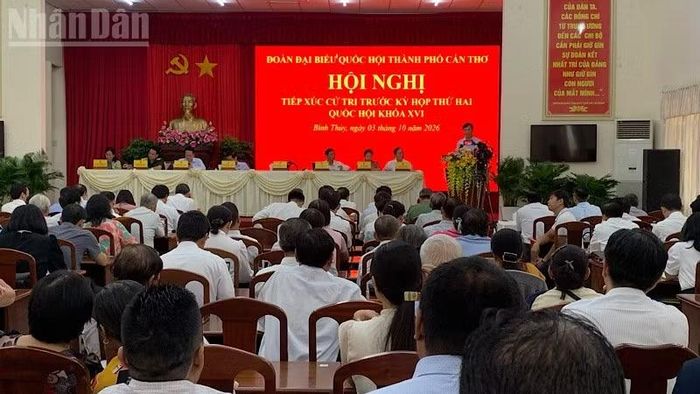 Quang cảnh hội nghị. (Ảnh: THANH TÂM)