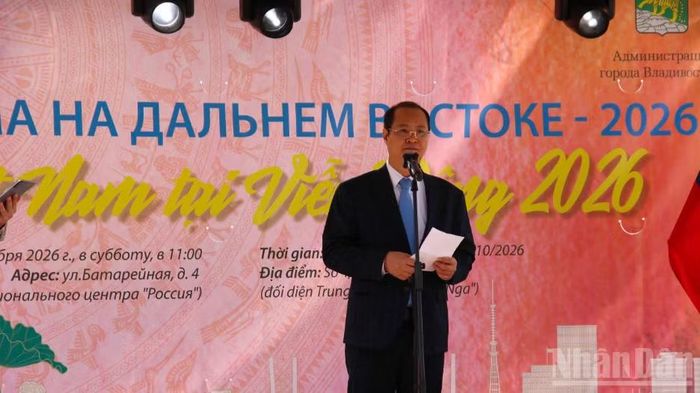 Tổng Lãnh sự Nguyễn Việt Kiên phát biểu tại sự kiện.