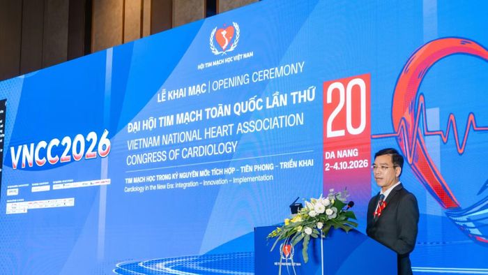 Tiến sĩ Hà Anh Đức phát biểu tại đại hội. (Ảnh: BTC)