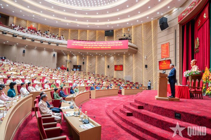 Tổng Bí thư, Chủ tịch nước Tô Lâm phát biểu chỉ đạo đại hội. 