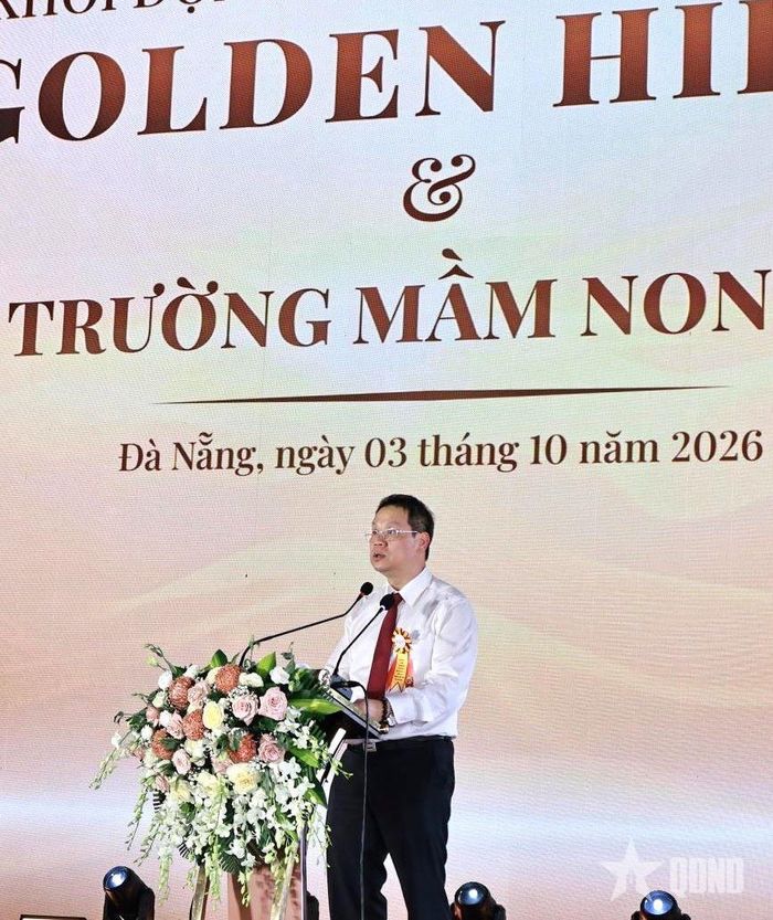 Đồng chí Nguyễn Mạnh Hùng, Chủ tịch UBND TP Đà Nẵng phát biểu tại lễ khởi động.  
