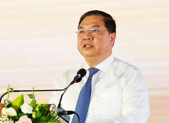 Phó Thủ tướng Thường trực Phạm Gia Túc phát biểu chỉ đạo tại Lễ tái khởi động DAKĐTST Golden Hills.