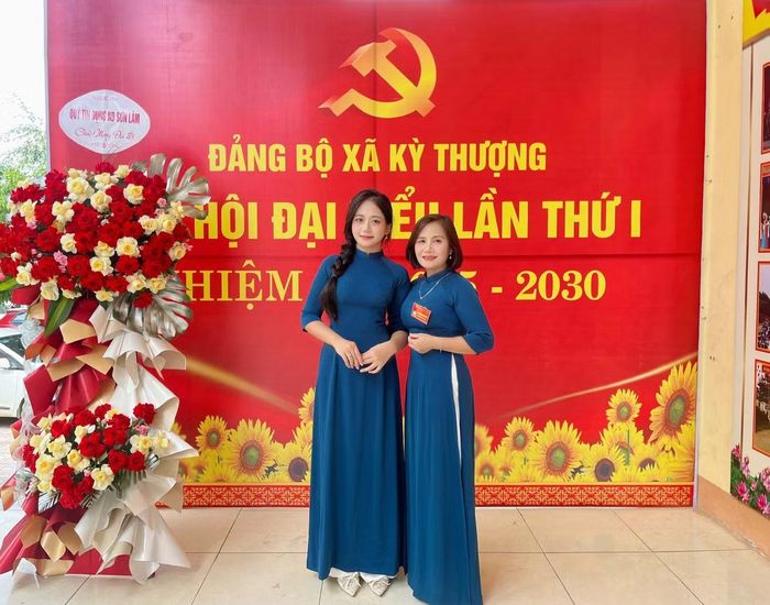 Ninh An (bên trái) là đảng viên Đảng Cộng sản Việt Nam.