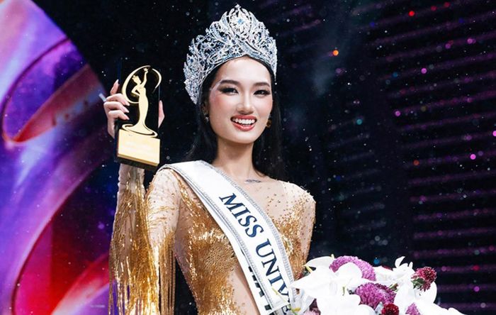  Khoảnh khắc đăng quang của Tân hoa hậu Nguyễn Quỳnh Anh. Ảnh: BTC 