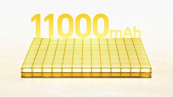 Viên pin 11.000 mAh thực sự mà một kỷ lục trên các flagship.