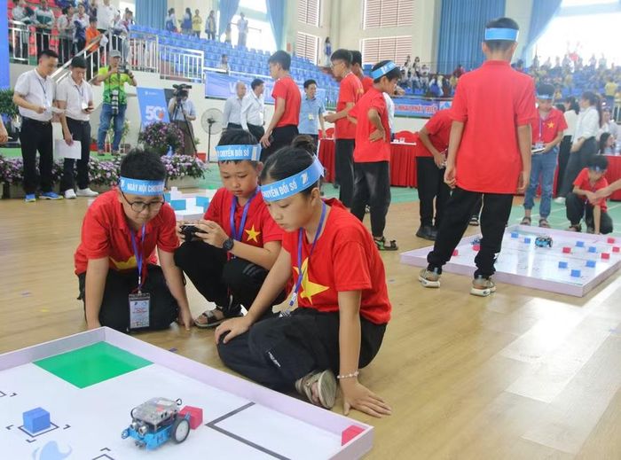 Từ những giờ học STEM học sinh có thể thỏa sức sáng tạo trong các cuộc thi khoa học, sáng tạo.