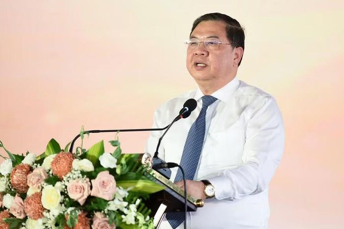 Phó Thủ tướng Thường﻿ trực Phạm Gia Túc phát biểu tại buổi lễ.