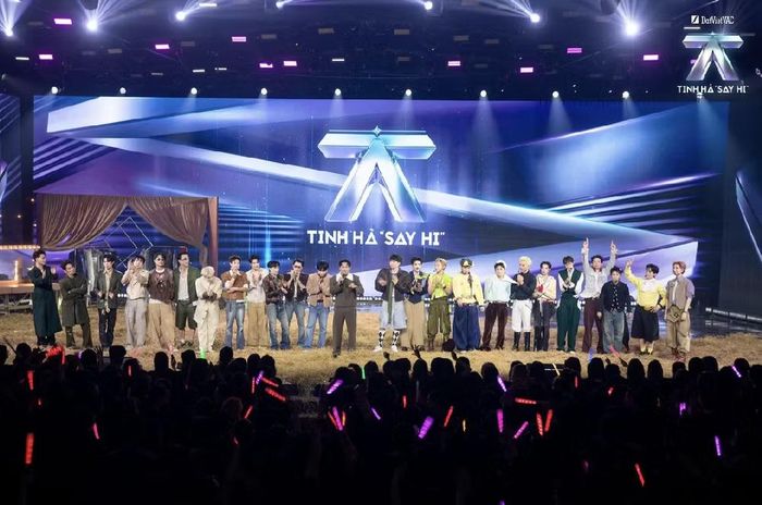 Toàn cảnh đêm chung kết "Tinh hà say hi". Ảnh: NSX