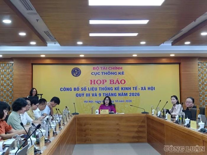 Toàn cảnh buổi họp báo. Ảnh: VV