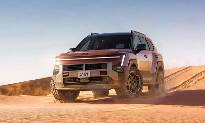 Ngoại hình phiên bản off-road Tucson XRT Pro - Ảnh: Hyundai