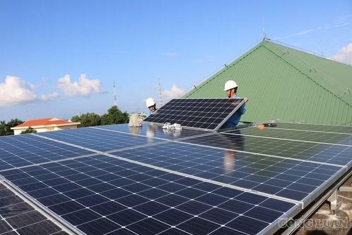 Hiện nay công suất điện mặt trời mái nhà trên toàn quốc đã đạt khoảng 11.000 MWp.