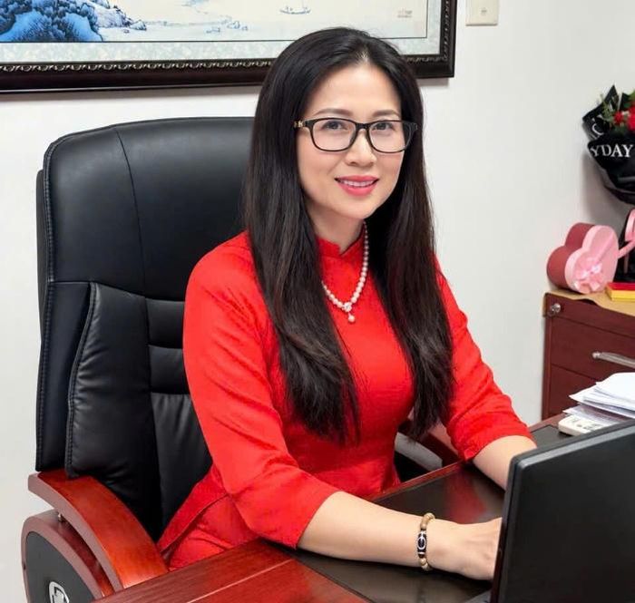 Bà Nguyễn Thị Miền - Tổng Giám đốc Công ty Cổ phần Sản xuất và Thương mại de Charme. (Ảnh: NVCC)
