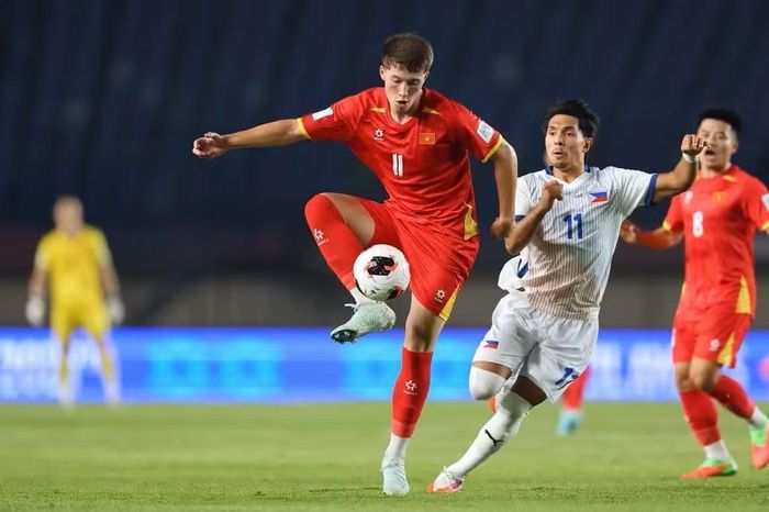 Williams Minh Hoàng vừa ghi bàn vừa kiến tạo ở FIFA ASEAN Cup 2026