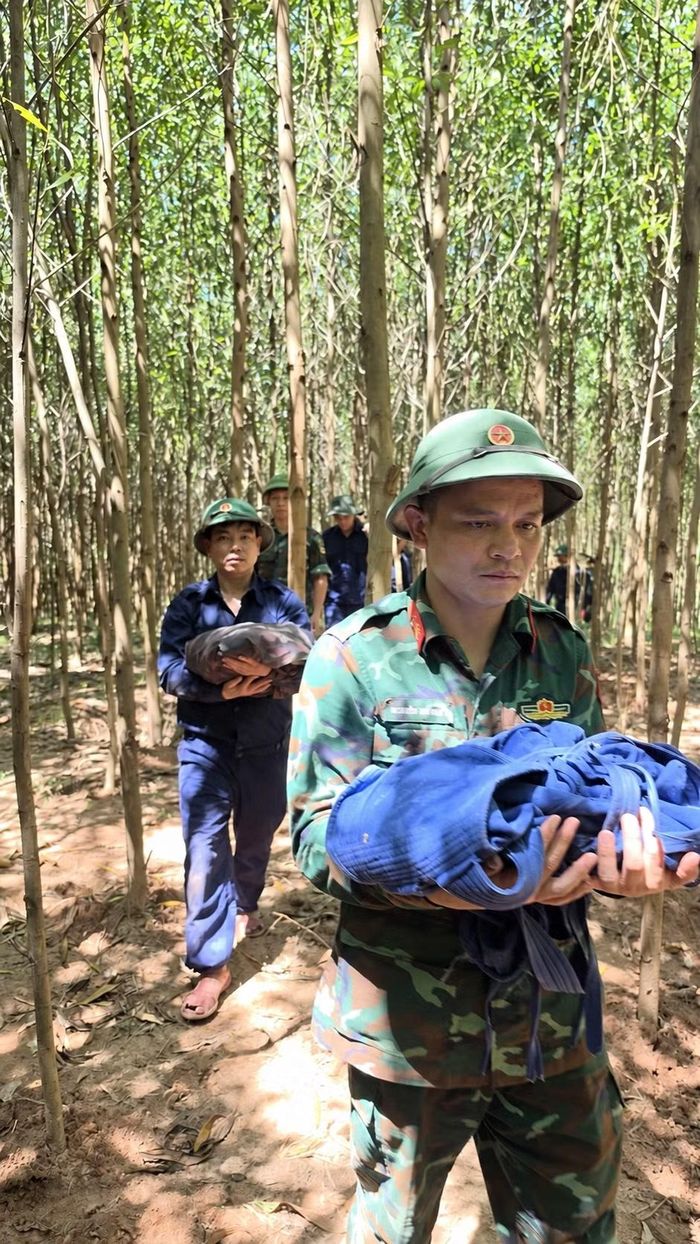 Tính đến nay, Đội tìm kiếm, quy tập hài cốt liệt sĩ số 1 đã tìm thấy 13 hài cốt liệt sĩ tại khu vực rừng tràm, Bãi Dinh.