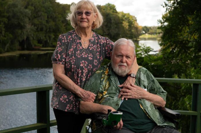 Vợ chồng ông McAndrew hiện sống tại bang Florida. Ảnh: CNN