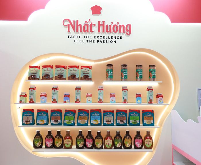 Các dòng sản phẩm pha chế hiện có của Nhất Hương. Nguồn: Công ty TNHH Thương mại Tân Nhất Hương