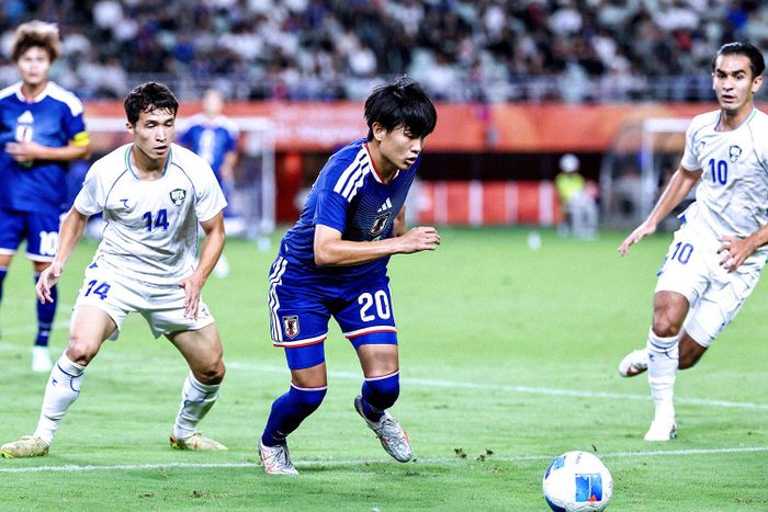 U23 Nhật Bản chọn đội hình chưa quá 21 tuổi. Ảnh: JFA