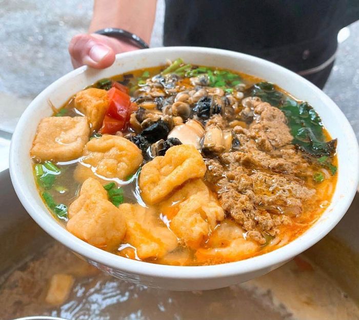 Tô bún đầy đặn, hấp dẫn. Ảnh: Thanh Loan