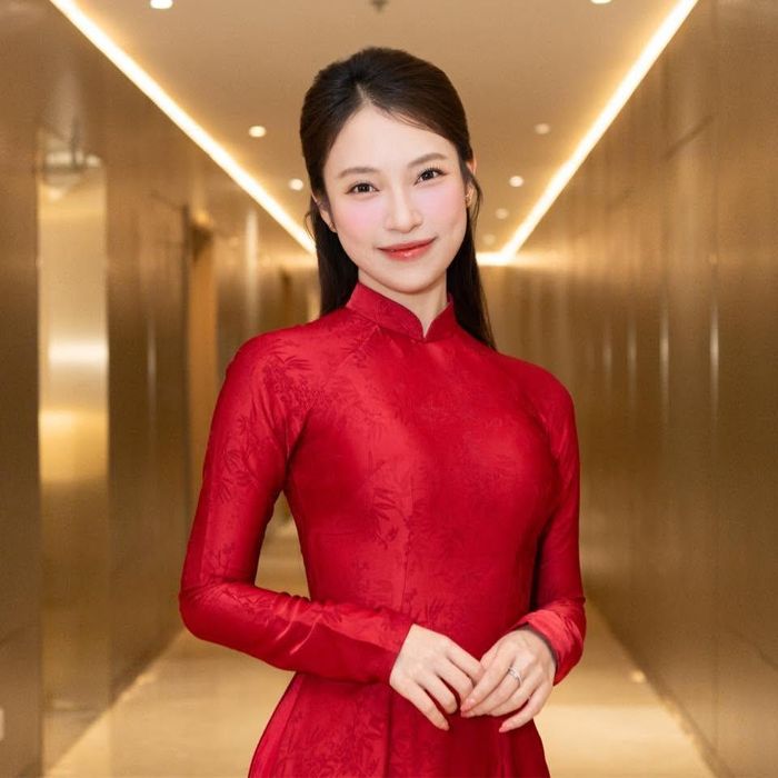 MC Khánh Vy. 