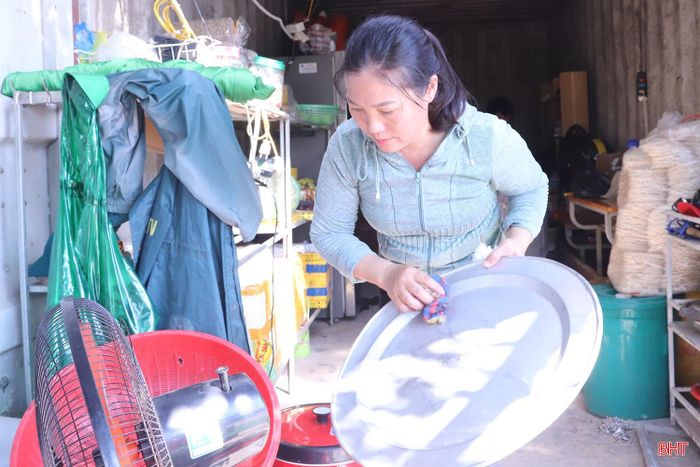 Gia đình chị Ngô Thị Hải Yến thuộc diện hộ nghèo của địa phương nhiều năm nay.
