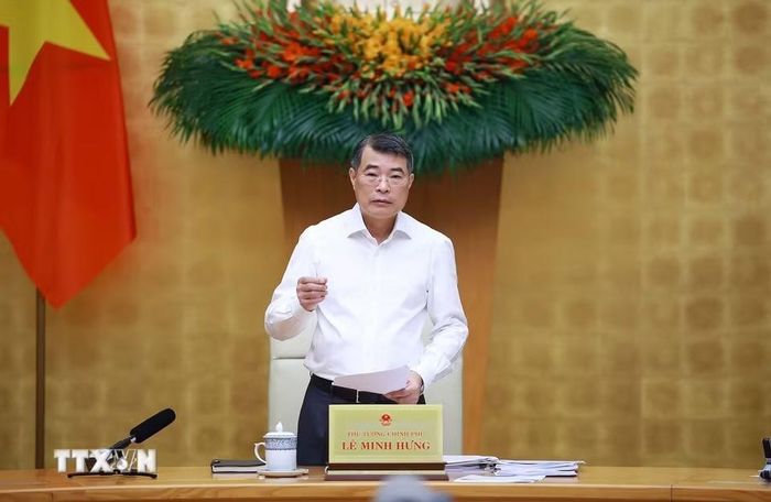 Thủ tướng Lê Minh Hưng chủ trì Phiên họp Chính phủ thường kỳ tháng 9 năm 2026 và Hội nghị trực tuyến Chính phủ với địa phương. (Ảnh: Dương Giang/TTXVN)