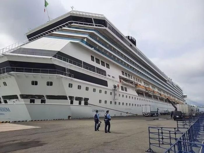 Siêu tàu Costa Serena, Làng nổi lưu trú phục vụ ASIAD tại cảng Nagoya. (Nguồn: Cục Thể dục Thể thao Việt Nam)