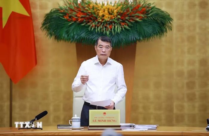 Thủ tướng Lê Minh Hưng chủ trì Phiên họp Chính phủ thường kỳ tháng 9 năm 2026 và Hội nghị trực tuyến Chính phủ với địa phương. (Ảnh: Dương Giang/TTXVN)