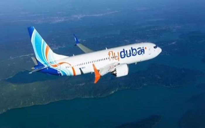 Chiếc máy bay của hãng hàng không flydubai. Ảnh: flydubai.com