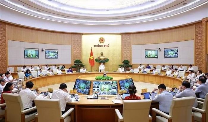 Thủ tướng Lê Minh Hưng chủ trì Phiên họp Chính phủ thường kỳ tháng 9 năm 2026 và Hội nghị trực tuyến Chính phủ với địa phương. Ảnh: Dương Giang/TTXVN