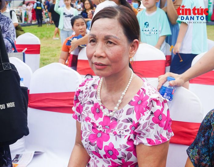 Cô Nguyễn Thị Thân, khách tham quan đến từ Hà Nội.