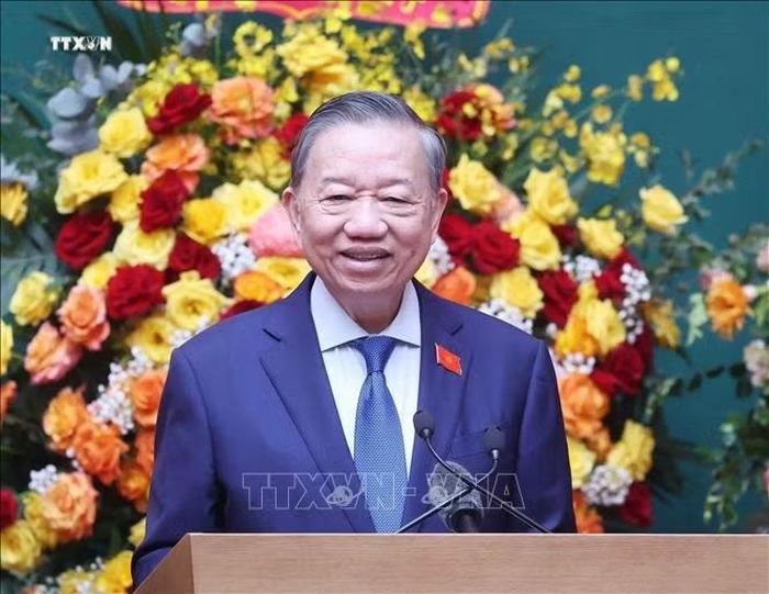 Tổng Bí thư, Chủ tịch nước Tô Lâm phát biểu chỉ đạo. Ảnh: Thống Nhất/TTXVN