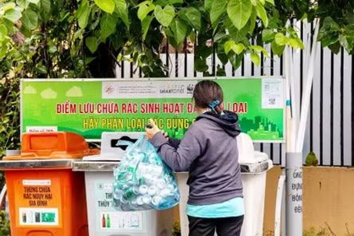 Hội Liên hiệp Phụ nữ Việt Nam đã phát động phong trào phân loại rác tại nguồn. Ảnh: PM