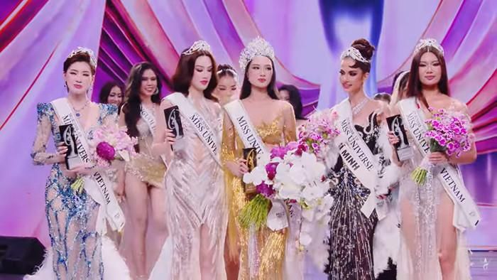 Top 5 chung cuộc Miss Universe Vietnam 2026.