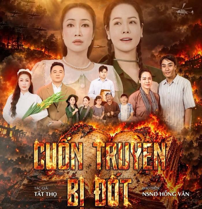 Cuốn Truyện Bị Đốt xoay quanh những câu chuyện gắn với người lính Trường Sơn. Ảnh: FBNV