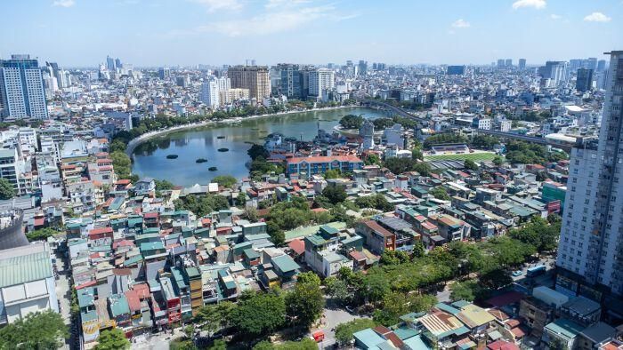 Theo quy hoạch phân khu đô thị H1-3 TP Hà Nội được phê duyệt năm 2021, phần lớn khu dân cư đều nằm trong ô quy hoạch có ký hiệu E.1/CXĐT1, có chức năng là cây xanh đô thị. Phần mặt tiền phố Thái Hà của khu vực nằm trong ô đất có ký hiệu E.1/P, có chức năng bãi đỗ xe. Khu vực này được xác định là ranh giới dự kiến xây dựng ga đường sắt đô thị và các công trình phụ trợ, chi tiết thực hiện theo dự án riêng.