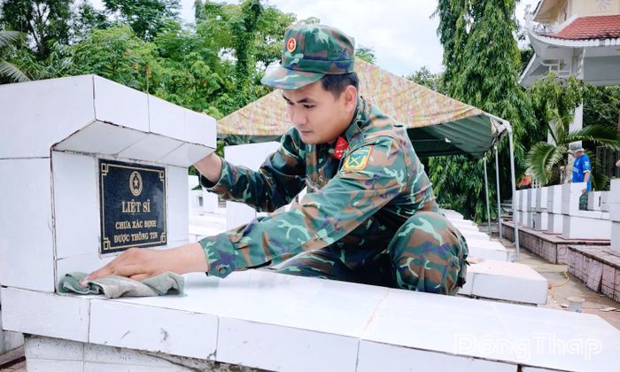 Phần mộ sau khi khai quật lấy mẫu sẽ được hoàn trả hiện trạng ban đầu, mục tiêu đặt ra là phải bảo đảm bằng và đẹp hơn so với trước khi khai quật.