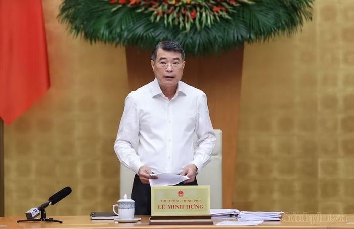 Đồng chí Lê Minh Hưng, Ủy viên Bộ Chính trị, Bí thư Đảng ủy Chính phủ, Thủ tướng Chính phủ chủ trì phiên họp Chính phủ thường kỳ tháng 9/2026 và trực tuyến với các bộ ngành, địa phương. Ảnh: chinhphu.vn/Nhật Bắc