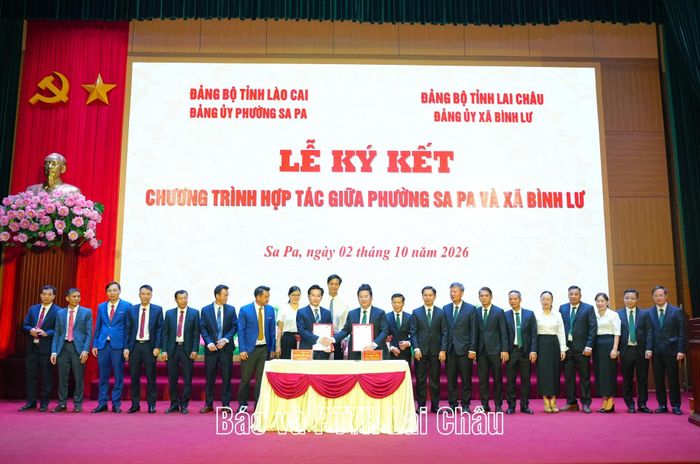 2 bên tổ chức lễ ký kết.