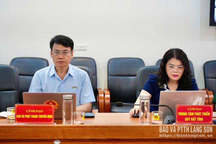 Đại biểu dự buổi làm việc tại điểm cầu Công an tỉnh Lạng Sơn