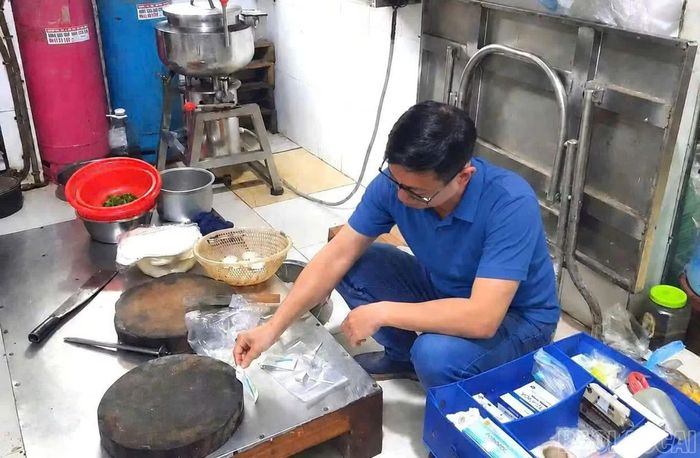 Công tác kiểm tra an toàn thực phẩm tại cơ sở kinh doanh được tăng cường.