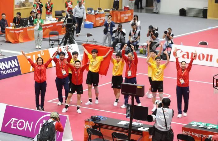 Cầu mây mang về 2 HCV cho đoàn TTVN tại Asiad 2026, đều ở nội dung nữ (đôi nữ và bốn nữ). Ảnh Vietnamnet