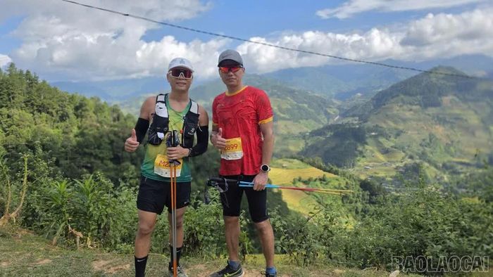 Các vận động viên vừa thi đấu, vừa khám phá vẻ đẹp của núi rừng, ruộng bậc thang Mù Cang Chải.