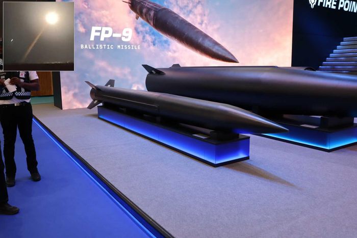 Tên lửa đạn đạo FP-7 rời bệ phóng trong video Ukraine công bố ngày 1/10. Ảnh: Volodymyr Zelensky/Telegram