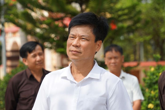 Ông Lưu Xuân Trường, Chủ tịch UBND xã Tân Hải